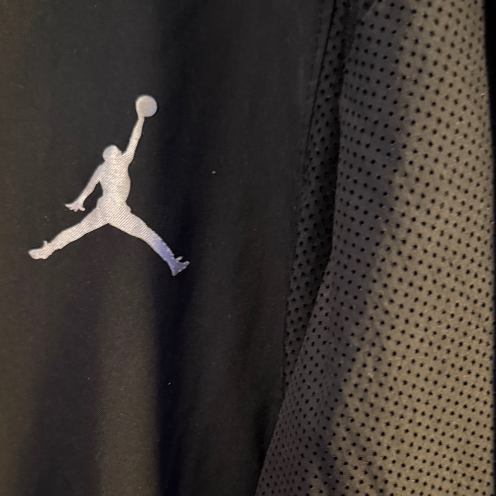 Air Jordan Men's Black Lined Jacket - Picture 3 of 7